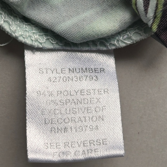 Y2K One World Women’s XL baby doll Patterned short Sleeve Tunic top Layering 90 - Picture 9 of 9